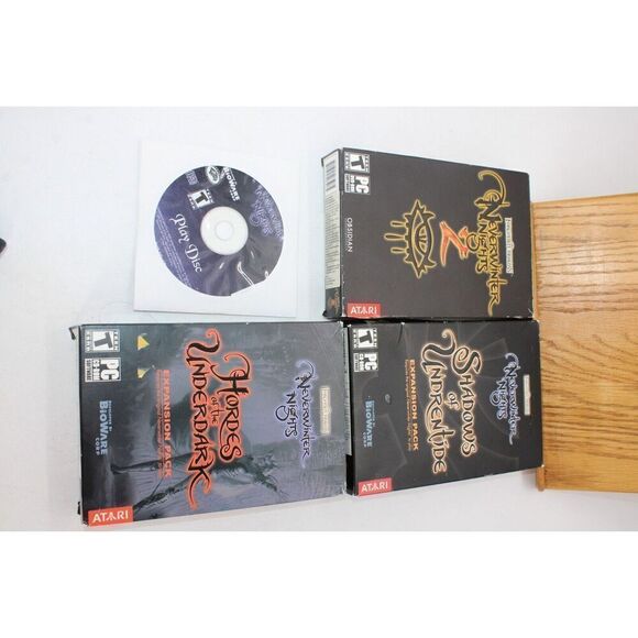 Neverwinter Nights Lot 1, 2, Shadows of Undertide, Hordes of Underdark - Picture 1 of 9